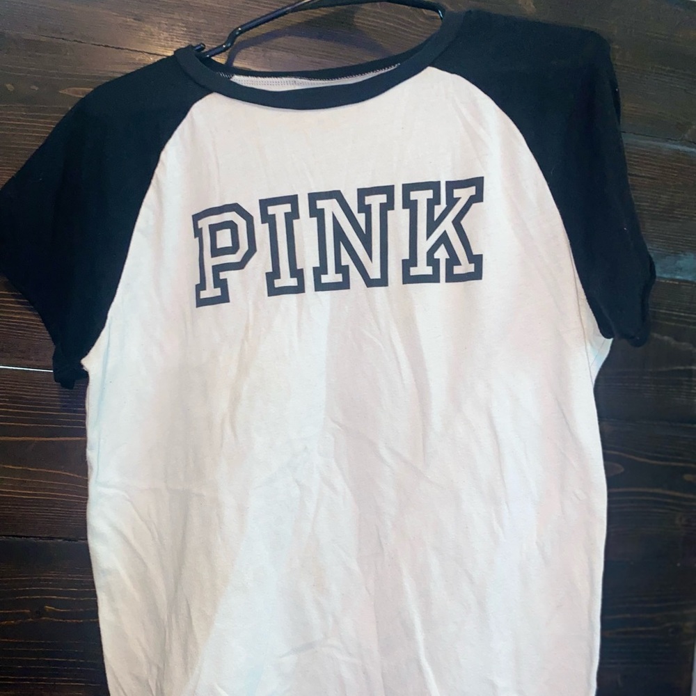 Black and whit jersey look top